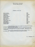 Godspell Cast List by R. L. Pelkington, O.P.