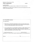 Gypsy Child Actor Agreement Form by Providence College