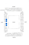 Hamlet - Angell Blackfriars Theatre Seating Plan by Department of Theatre, Dance & Film