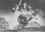 Disparate Desenfrenado (Unbridled Folly), ca. 1815-1824 by Francisco Goya