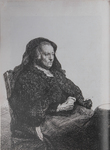Rembrandt, <em>La madre del artista sentada a una mesa mirando a la derecha<em> (1631). by Rembrandt van Rijn