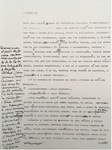 Fig. 19. <em>Aquiles</em> (mecanoscrito y manuscrito) by Carlos Fuentes