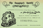 The Imaginary Invalid Flyer by Providence College