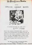 The Imaginary Invalid Special Group Rates Flyer by Providence College