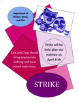 Department of Theatre, Dance & Film Strike Poster