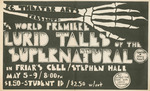 Lurid Tales of the Supernatural Poster by Patricia White, Mary Maguire, and Fran Freer