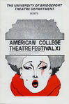 American College Theatre Festival XI Playbill by University of Bridgeport Theatre Department