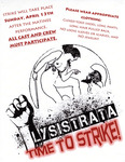 Lysistrata Strike Poster by Providence College