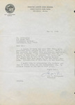 Letter from Leo T. Wontkowski to Fr. Pelkington by Leo T. Wontkowski