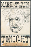 Mark Twain Tonight, Original Artwork for Playbill