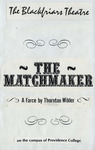 The Matchmaker Playbill by Providence College