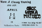 Once Upon a Mattress Flyer Card by Providence College