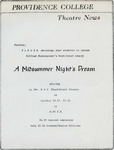 A Midsummer Night's Dream Flyer by Providence College
