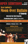 Moon Over Buffalo Open Auditions Poster