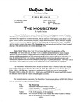 The Mousetrap Press Release by Susan Werner