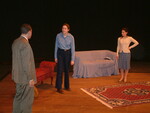 No Exit Production Photo by Adrienne Johnson '05