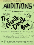The Noodle Doodle Box Auditions Poster by Providence College
