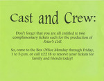 Cast and Crew by Providence College