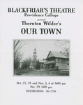 Our Town Poster by Providence College