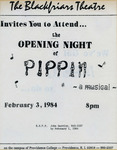 Pippin Opening Night Invitation by Providence College