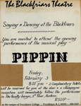 Pippin Opening Night Invitation by Providence College