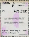 Pippin Strike Flier by Providence College