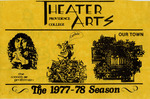 Theater Arts Program 1977-1978 Season Flyer