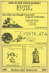Theater Arts Program 1978-1979 Season Subscription Order Form