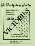 Little Victories Playbill by Providence College