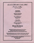 Blackfriars Theatre Providence College 1998-1999 Season Flier by Providence College