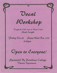 Vocal Workshop by Providence College