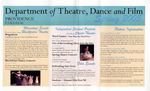 Department of Theatre, Dance & Film Spring 2005 Program by Providence College