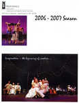 Department of Theatre, Dance & Film 2006-2007 Season Program