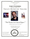 The Department of Theatre, Dance, and Film Presents: Curt Columbus, Artistic Director, Trinity Repertory Theatre Flyer by Department of Theatre, Dance & Film