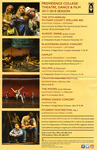 Providence College Department of Theatre, Dance & Film 2017-2018 Season Poster