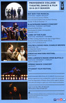 Providence College Department of Theatre, Dance & Film 2018-2019 Season Poster