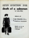 Death of a Salesman Open Auditions Poster by Edouard Plourde and Victoria Smokal