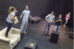 Lend Me a Tenor 2012 Rehearsal Photo by Providence College