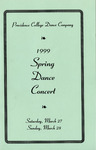 Spring Dance Concert 1999 Playbill by Providence College
