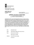 Spring Dance Concert Media Release