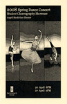 Spring Dance Concert 2008 Playbill by Providence College
