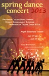 Spring Dance Concert 2013 Poster by Providence College and Claire Chambers