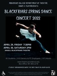 Spring Dance Concert 2022 Playbill by Providence College