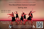 The Blackfriars Dance Concert Spring 2024 Digital Signage by Providence College Department of Theatre, Dance & Film