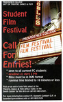 Student Film Festival Call for Entries! Poster