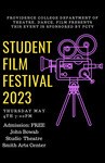Student Film Festival 2023 Poster by Providence College