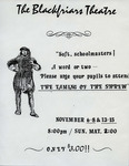 The Taming of the Shrew Faculty Flyer by Providence College