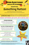 Something Rotten! Open Auditions Poster