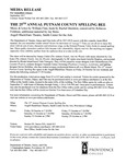 The 25th Annual Putnam County Spelling Bee Media Release by Susan Werner