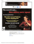 The 25th Annual Putnam County Spelling Bee Promotional Email